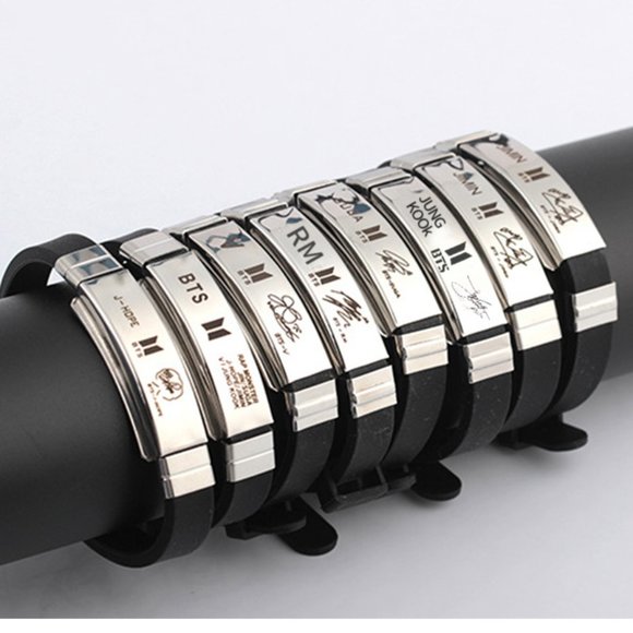 BTS 21 BT21 Bracelets KPOP Bangtan‎ Boys - Picture 1 of 16